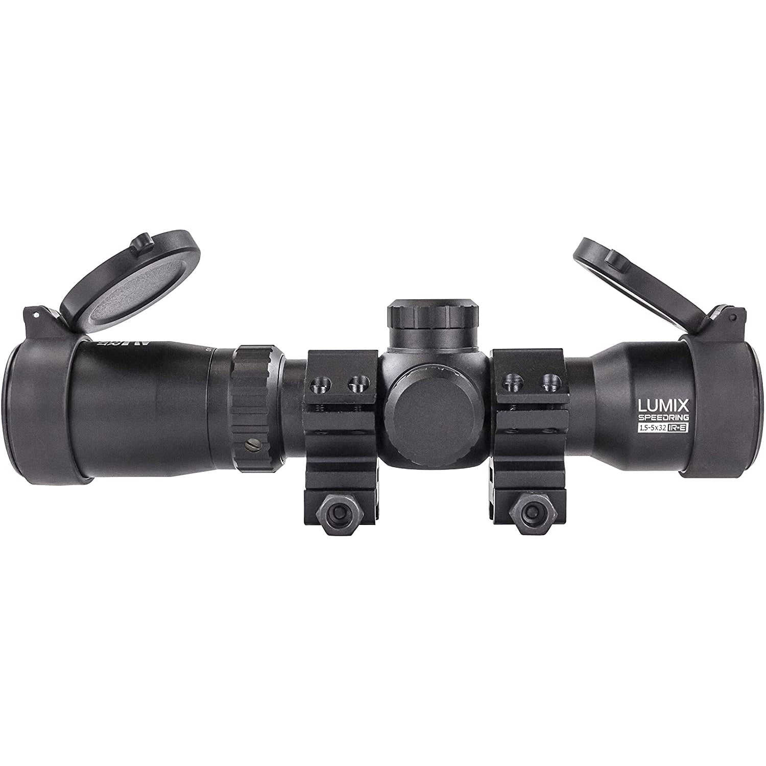 Killer Instinct Lumix Speedring 1.5 to 5 x 32 IR-E HD Hunting Crossbow Scope - VMInnovations