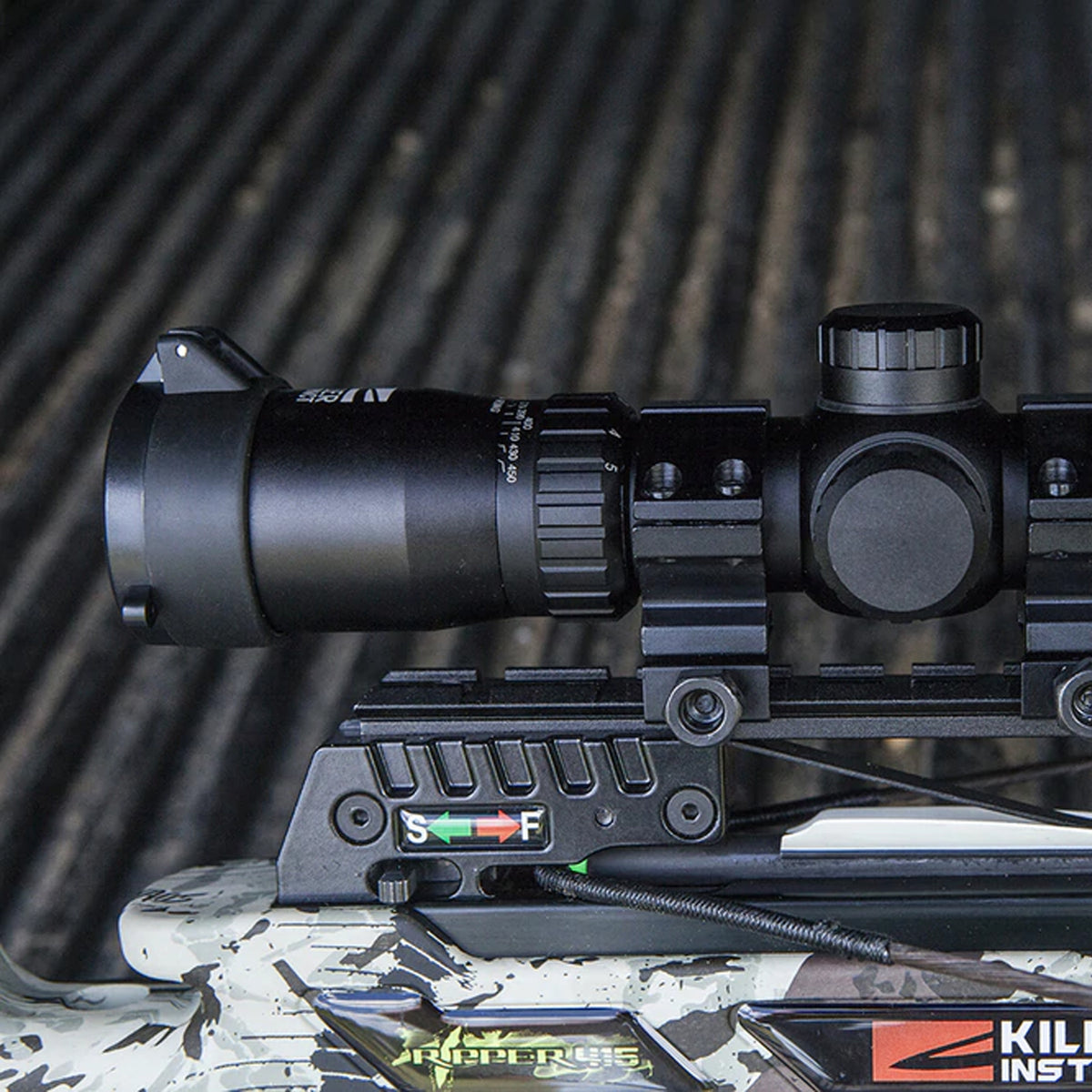 Killer Instinct Lumix 1.5 to 5 x 32 IR-E HD Hunting Crossbow Scope (Damaged)