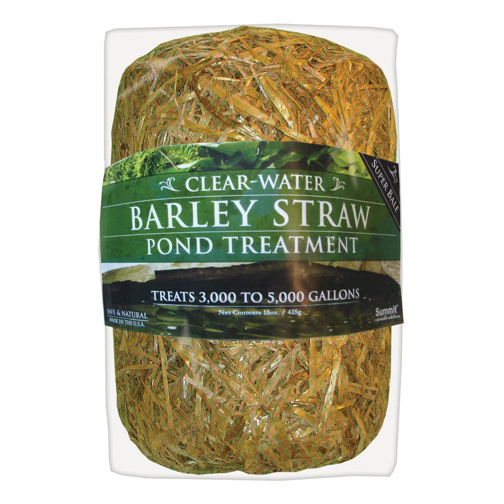 Summit Chemical Clear-Water Barley Straw Natural Outdoor Pond Treatment, 15 Oz - VMInnovations