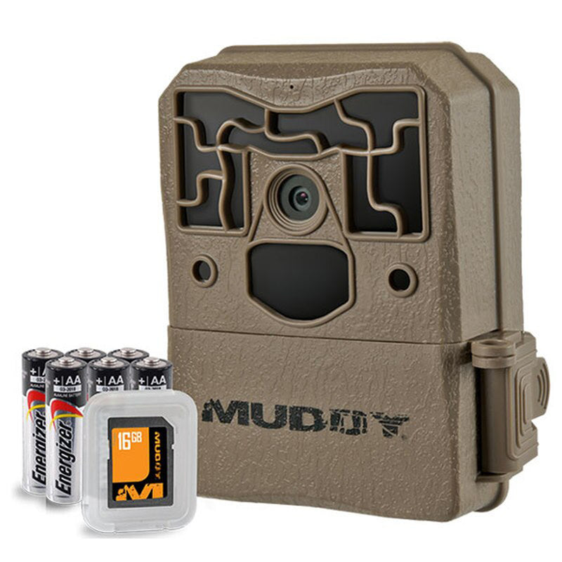 Muddy Pro Cam 16 LED Hunting Trail Game Camera w/ Batteries & 16GB Memory Card