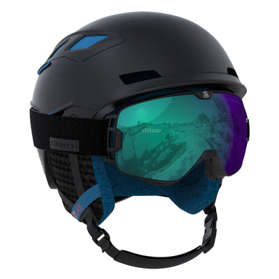 Salomon MTN Lab Mens Black Alpine Skiing & Snowboarding Helmet, Medium (56-59cm)