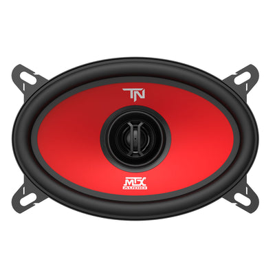 MTX Terminator46 & Terminator6 2 Way Polypropylene Coaxial Auto Speaker Set - VMInnovations