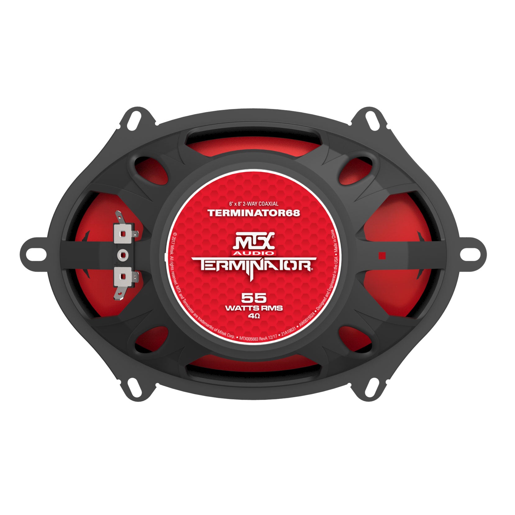 MTX Terminator 68 5 by 7in Speaker Pair with 55 W RMS Power Capability  (2 Pack) - VMInnovations