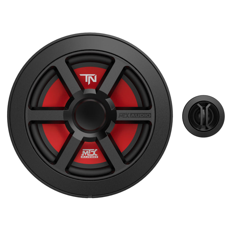 MTX Terminator 6.5in Woofer Cone Component Speaker Pair with 45W RMS (4 Pack)