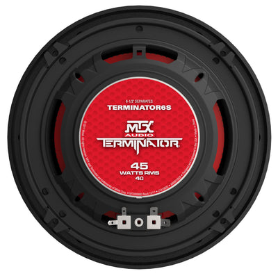 MTX Terminator 6.5in Woofer Cone Component Speaker Pair with 45W RMS (4 Pack) - VMInnovations