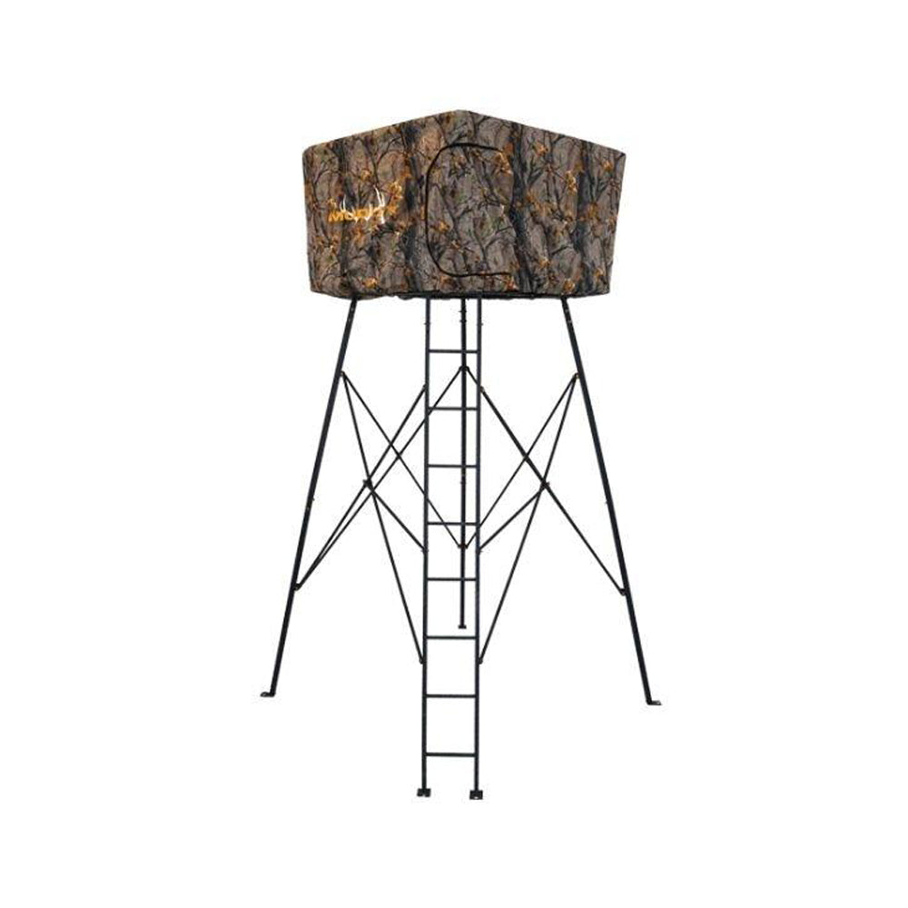 Muddy Quad Blind Kit Elevated Hunting Water-Resistant Enclosure Camo (Open Box)