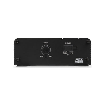MTX Mud Series 200W RMS 2 Channel Amplifier Kit & Soundstorm 8 Gauge Wiring Kit - VMInnovations