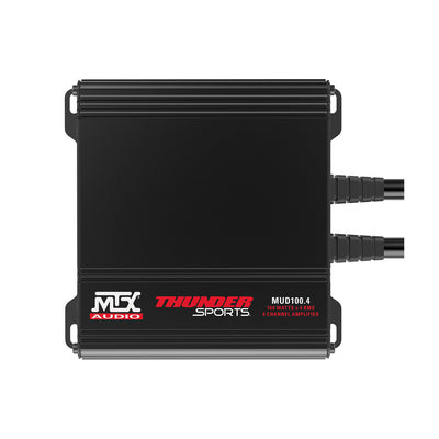 MUD100.4 Mud Series 400 W RMS 4 Channel Outdoor Powersports Amplifier Kit (Used)