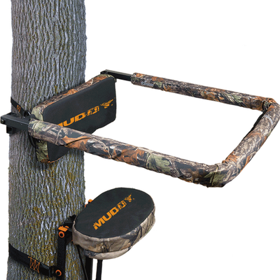 Muddy Outdoors Hunting Tree Stand Reliable Flip Up Shooting Rail Rest (Used)
