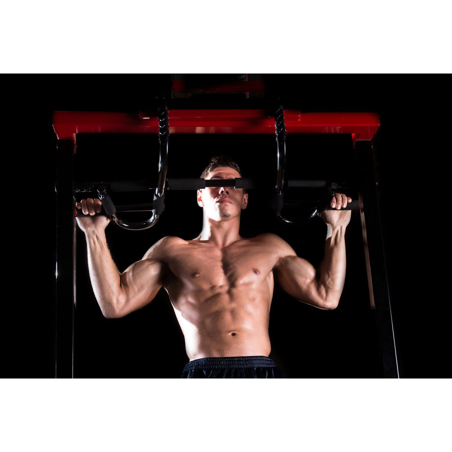 Prosource Fit Exercise Workout Door Frame Multi Grip Pull Up Bar (Open Box) - VMInnovations