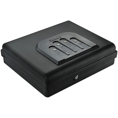 GunVault MV1050-19 MicroVault XL Handgun and Valuables Lock Box Safe (2 Pack) - VMInnovations