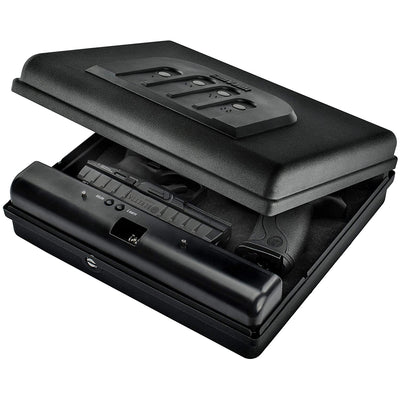 GunVault MV1050-19 MicroVault XL Handgun and Valuables Lock Box Safe (2 Pack) - VMInnovations