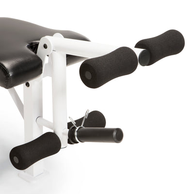 Marcy Fitness Adjustable Olympic Home Gym Weight Lifting Workout Bench with Rack
