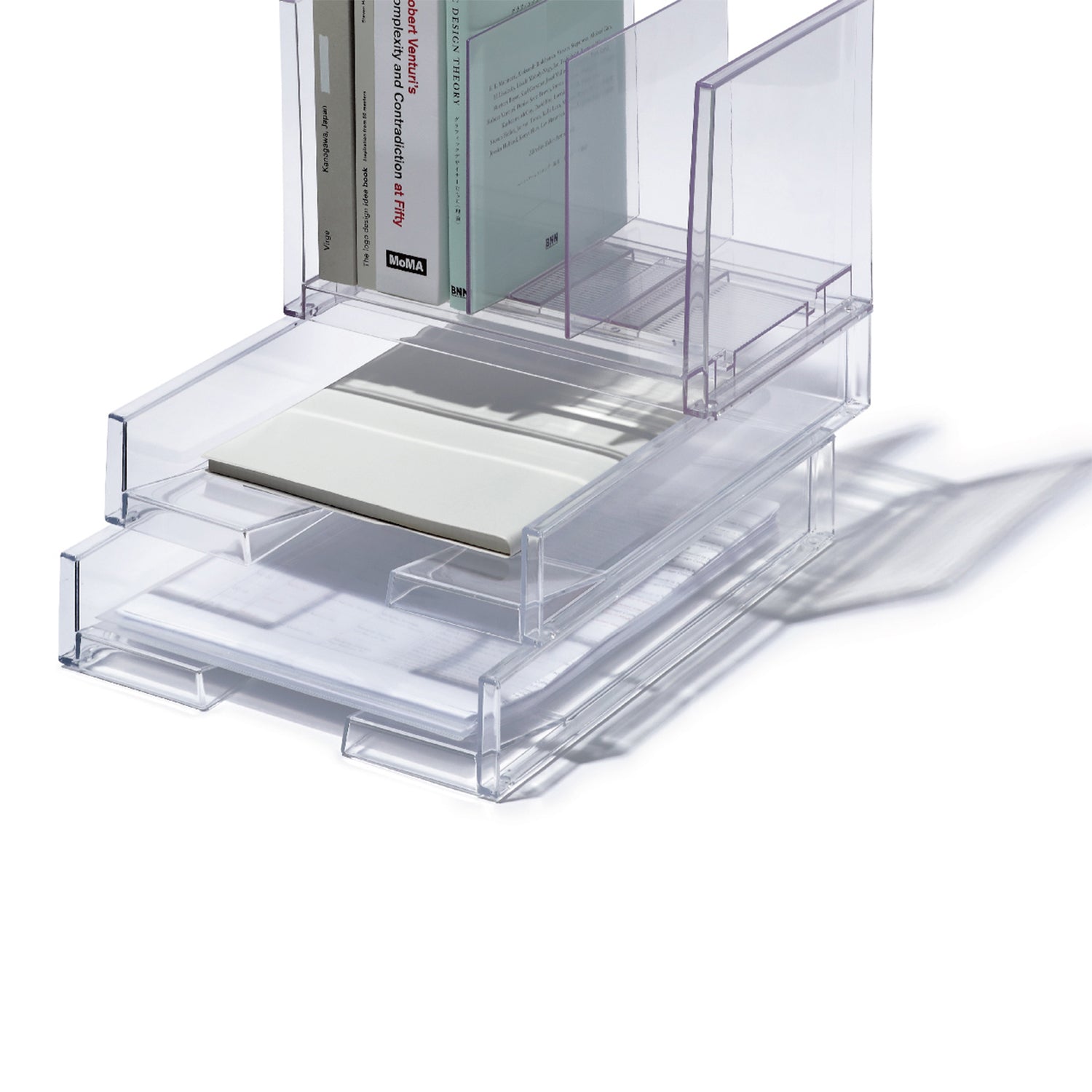 Like-It MX-18 Clear Easy Access Stackable Polystyrene Organizer w/ Customization
