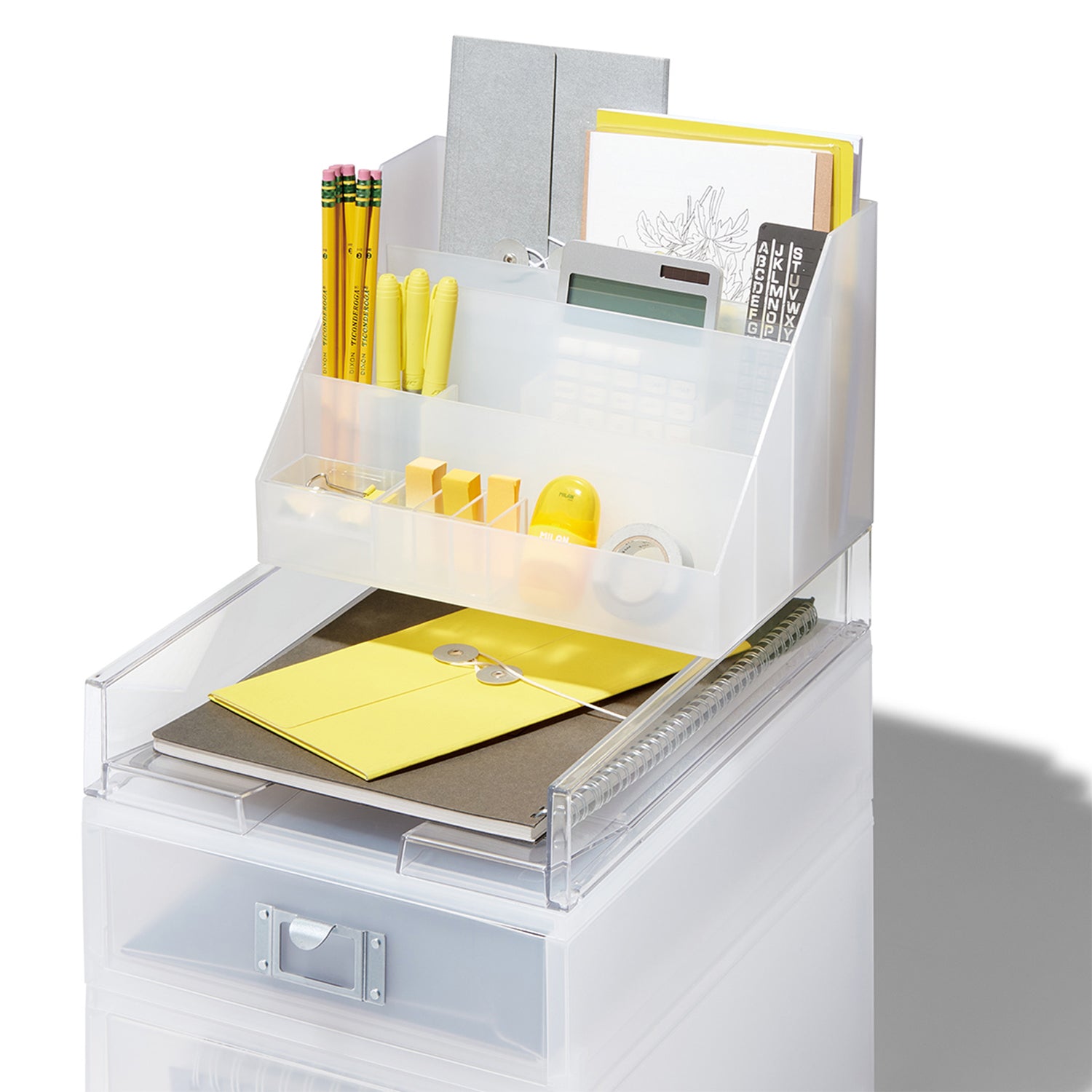 Like-It MX-18 Clear Easy Access Stackable Polystyrene Organizer w/ Customization
