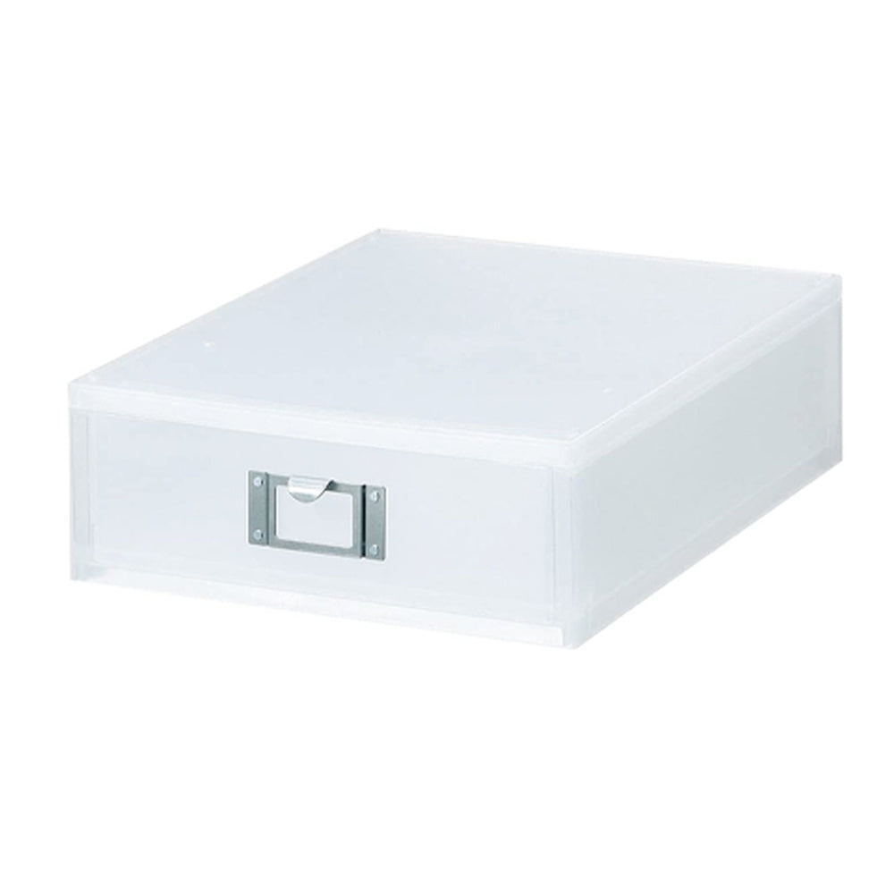 Like-It Universal Organizer Storage Tray Set for Home or Office, Clear (2 Pack)