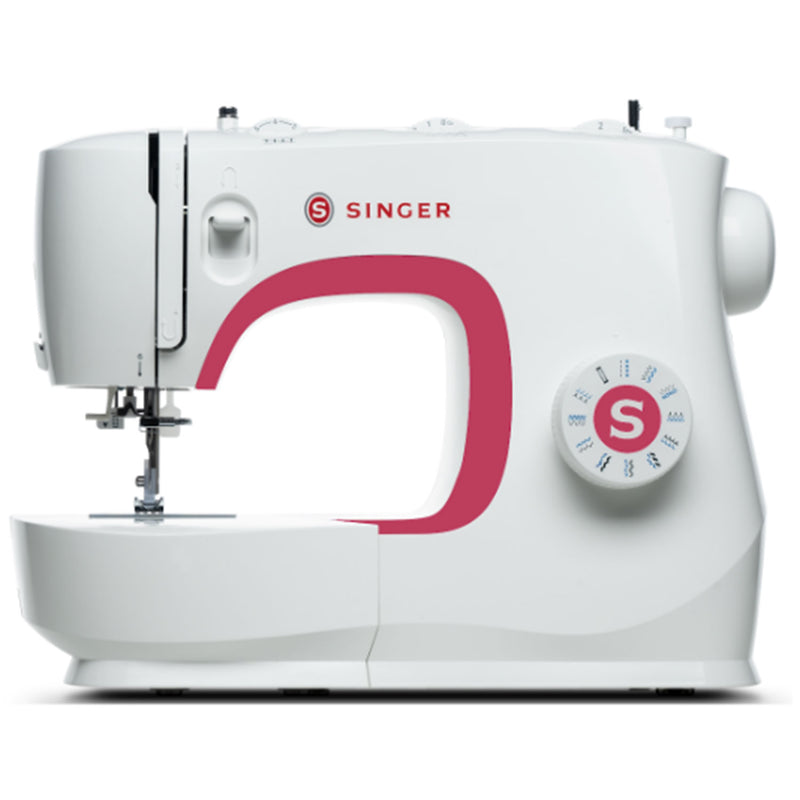 Singer Sewing Machine w/ Convenient Built In Needle Threader, White (For Parts)
