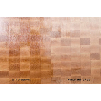 John Boos Walnut Reversible 18 x 12 Cutting Board & 3 Piece Maintenance Oil Set