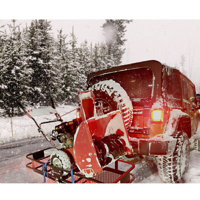 Nevlers Folding Hitch Mount Cargo Carrier w/Bag & Accessories (Open Box) - VMInnovations