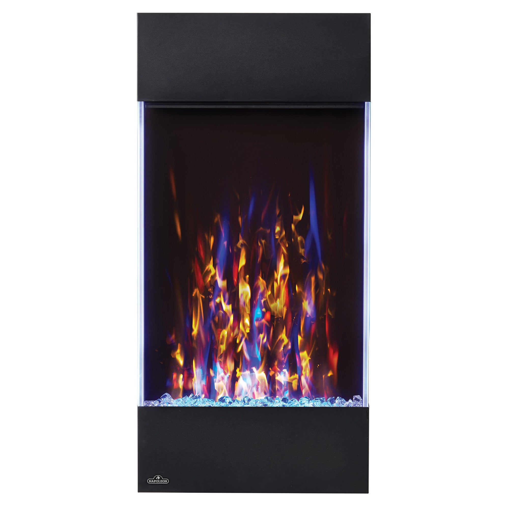 Napoleon Allure Vertical Wall Hanging LED Flame Electric Fireplace, 32 Inch Tall (Refurbished)