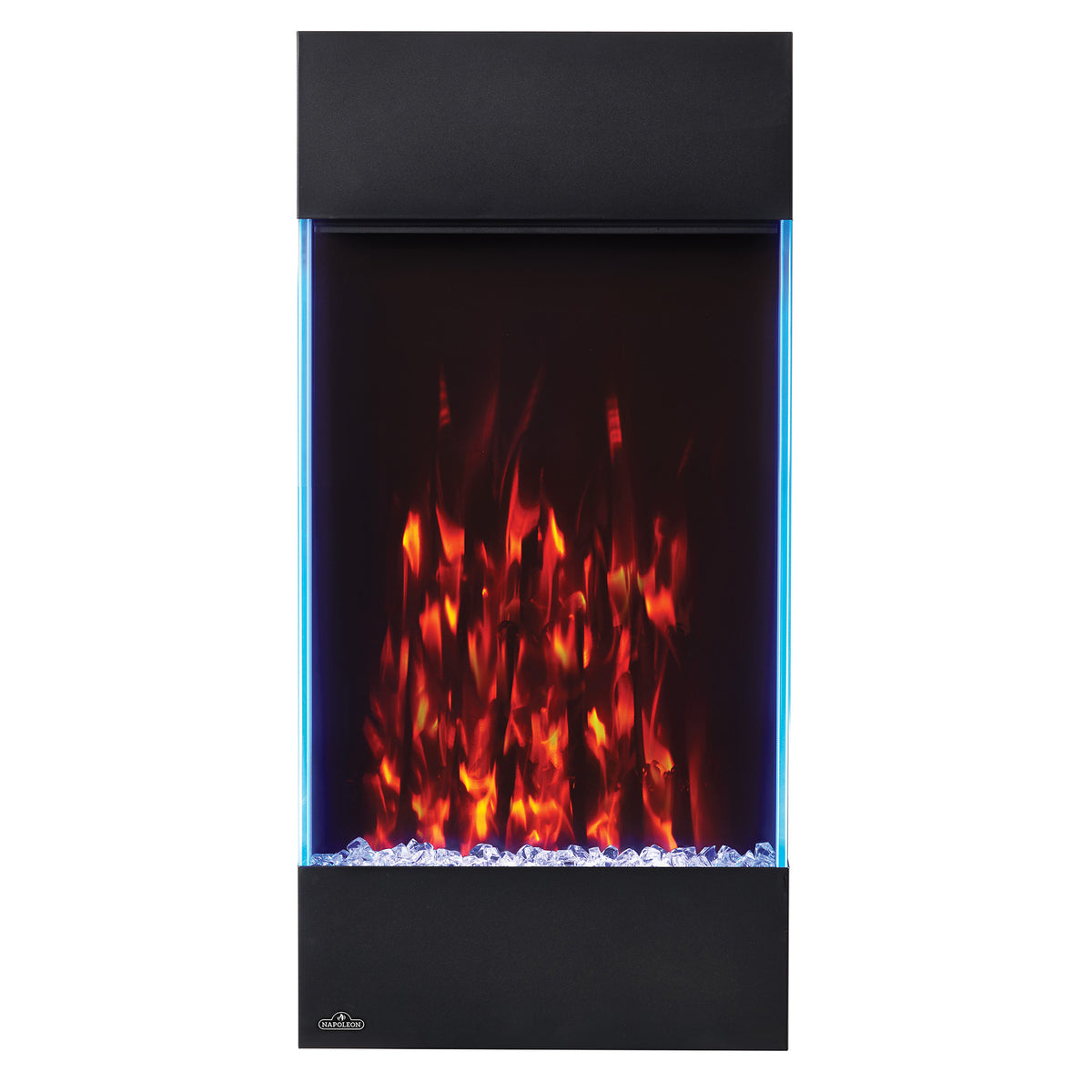 Napoleon Allure Vertical Wall Hanging LED Flame Electric Fireplace, 32 Inch Tall (Refurbished)