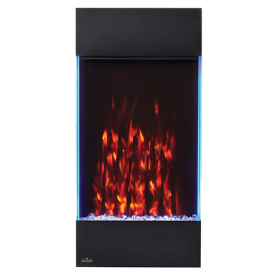 Napoleon Allure Vertical Wall Hanging LED Flame Electric Fireplace, 32 Inch Tall (Refurbished)