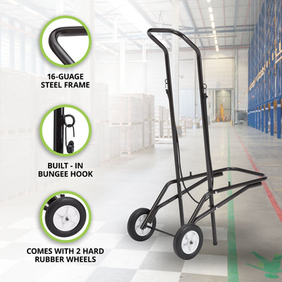 NPS Coated Steel Stackable Chair Dolly For 12 9000 Series Stack Chairs (Used) - VMInnovations