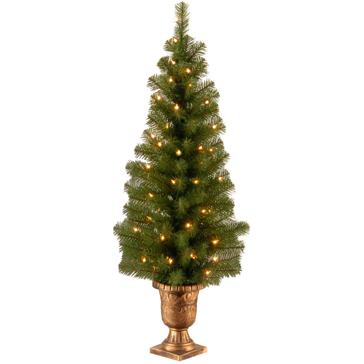 National Tree Company Montclair Spruce 4 Feet Entryway Christmas Tree (Used) - VMInnovations