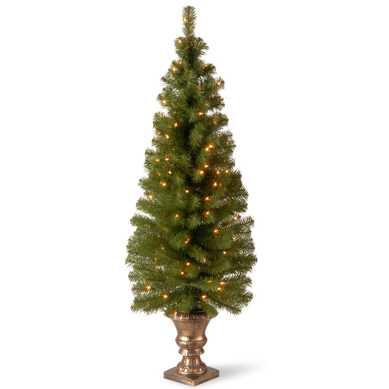 National Tree Company Montclair Spruce Artificial Entryway Christmas Tree (Used)