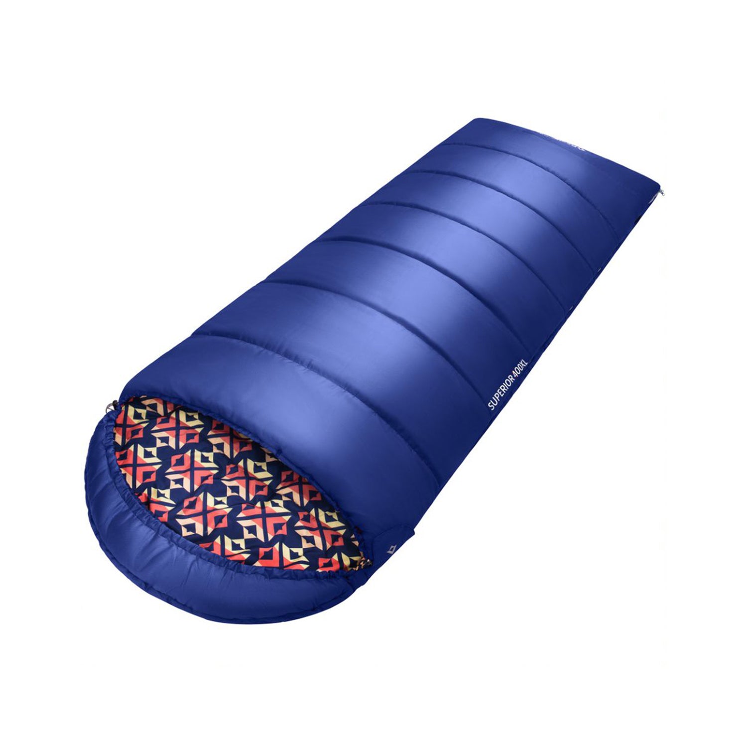 KingCamp 30 Degree Adult Sleeping Bag for Camping & Backpacking, Navy (Open Box) - VMInnovations