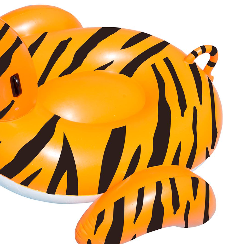 Swimline Safari Series Tiger Giant Inflatable Swimming Pool Float Lounger 90718