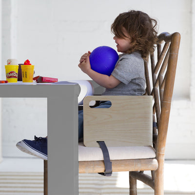 Little Partners MOD Baby Toddler Booster Seat with Cushion, Pears (Open Box)