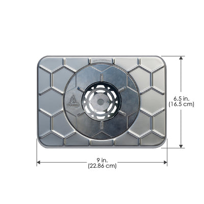 nCamp 4 Piece Outdoor Camping Cooking Stove Prep Surface Set with Carrying Case