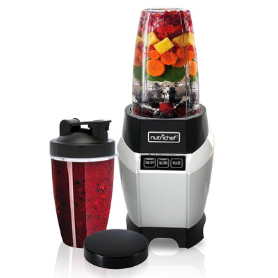 NutriChef Professional Home Kitchen Power Pro Mini Countertop Blender (Open Box)