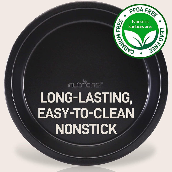 NutriChef Deluxe Nonstick Carbon Steel 10 Piece Kitchen Bakeware Set (Open Box) - VMInnovations