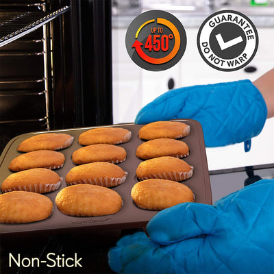 NutriChef Nonstick Kitchen Cookware Pots and Pans, 20 Piece Set, AGold (Used) - VMInnovations