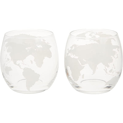 NutriChef Home Bar Glass Barrel Carafe Alcohol Decanter Set w/ Glasses(Open Box) - VMInnovations