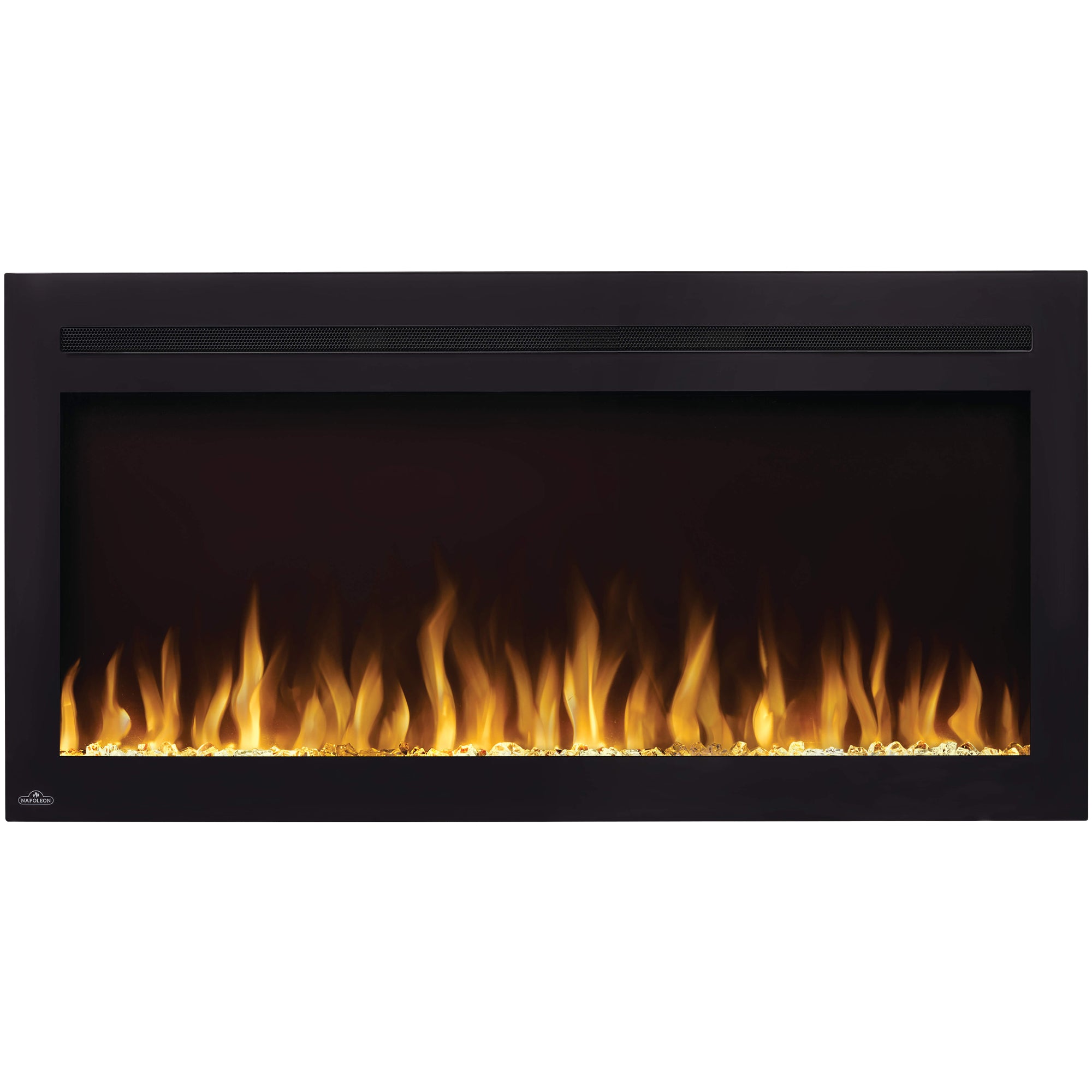 Napoleon NEFL42HI Purview 42 Inch Linear Electric Wall Mount Fireplace w/ Remote