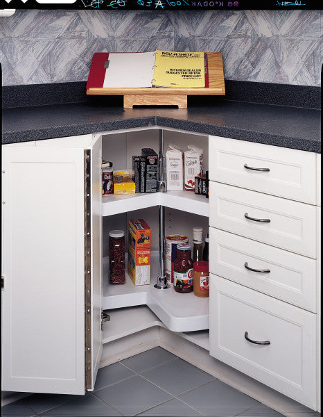 Rev-A-Shelf 6472-28-11-52 28"  Kidney 2-Shelf Lazy Susan (Certified Refurbished)