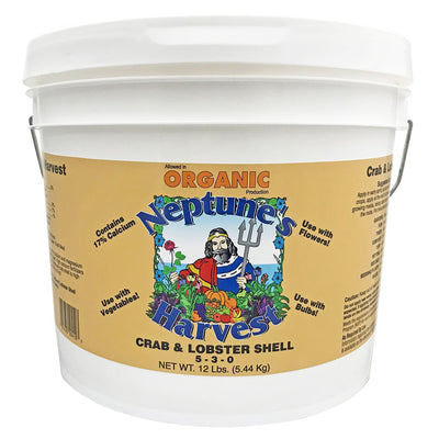 Neptune's Harvest Crab & Lobster Shell All Purpose Organic Plant Food, 12 Pounds