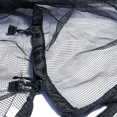 SkyBound Round Trampoline Net w/6 Enclosure Poles for 12ft Frames (Open Box)
