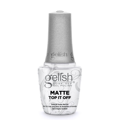 Gelish Fantastic Four and Matte & Gloss Top It Off Soak Off Gel Nail Polish Kit - VMInnovations