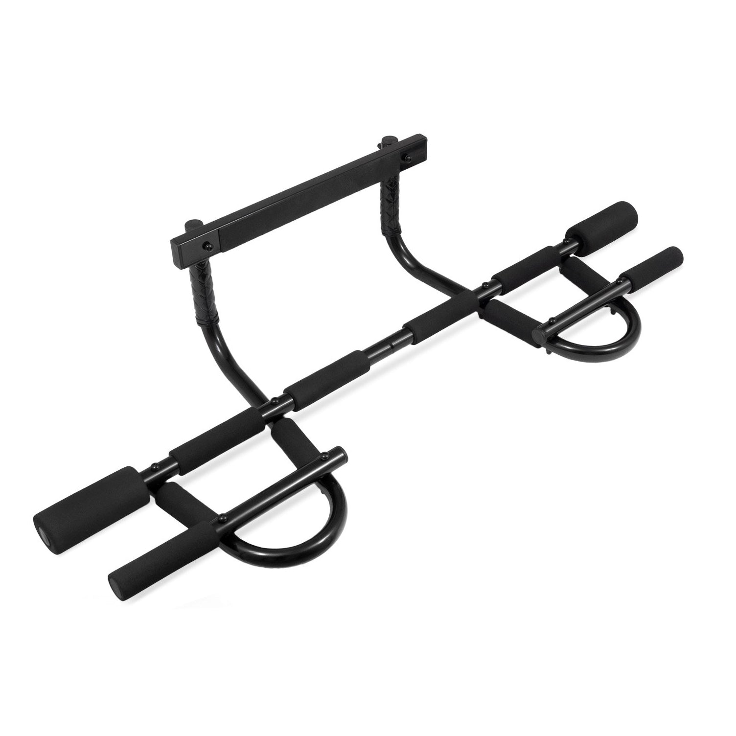 Prosource Fit Exercise Workout Door Frame Multi Grip Pull Up Bar (Open Box) - VMInnovations