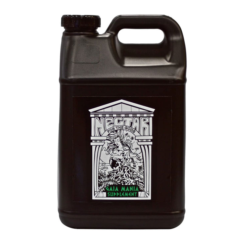Nectar for the Gods Gaia Mania Plant Nutrient Growth Organic Supplement, 2.5 Gal