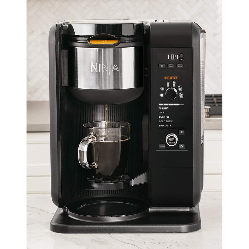 Ninja Auto iQ Hot/Cold Brew Tea and Coffee Maker w/ Built In Frother (Open Box)