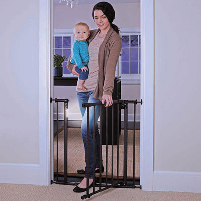 Toddleroo Light the Way 29 to 38 Inch Baby Safety Gate with LED Lights (Used)