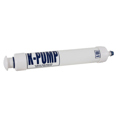 K-Pump K-100 Inflatable Kayak Raft Boat Hand Air Pump & Bag (Open Box)