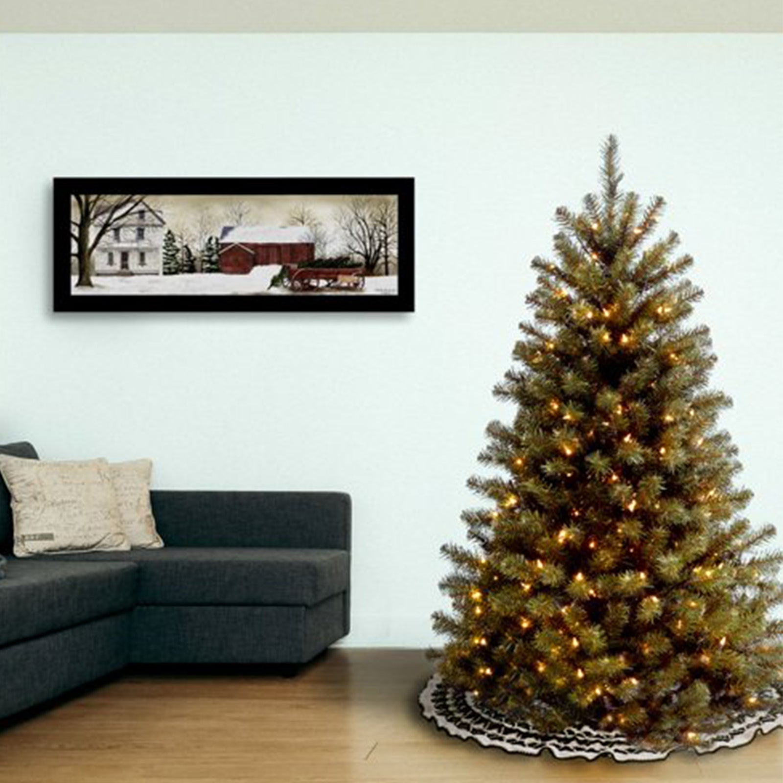 National Tree Company North Valley Spruce 5 Ft Prelit Christmas Tree (Used) - VMInnovations