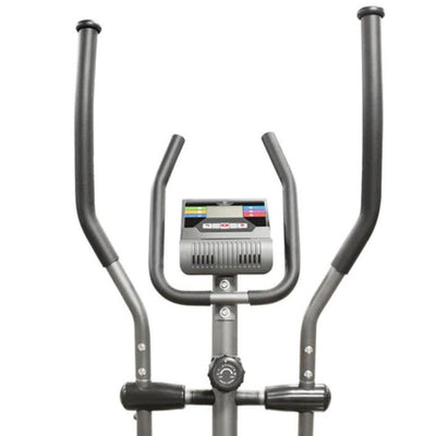 Marcy Home Gym Cardio Elliptical Trainer with Display Panel and Oversized Pedals