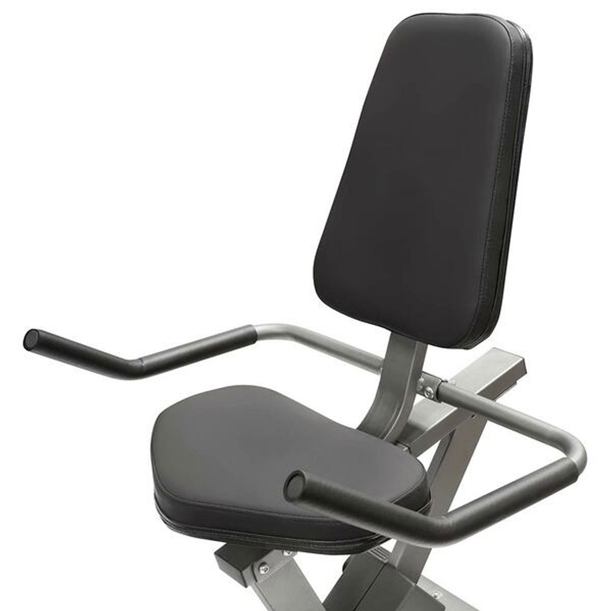 Impex NS-40502R Marcy Recumbent Exercise Workout Bike for Home Fitness Training